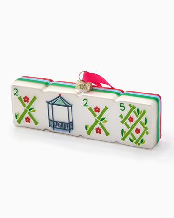 Oh My Mahjong Taylor Ornament