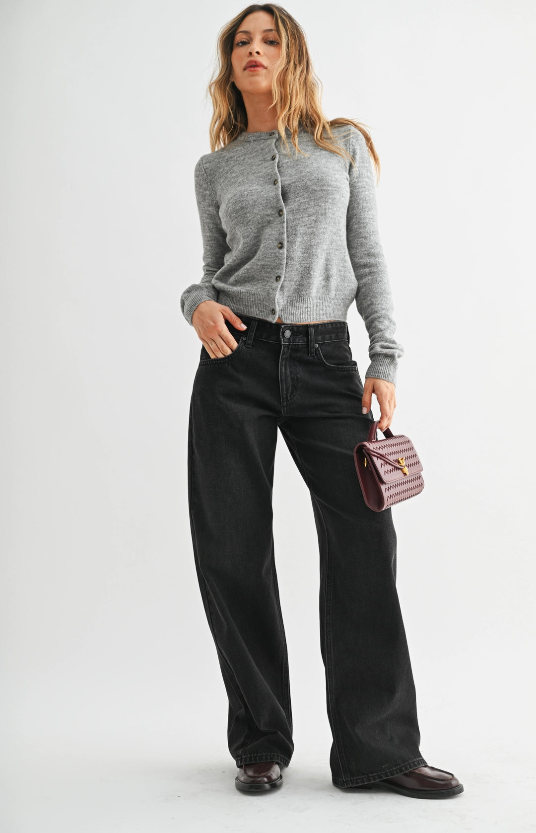 Black JBD Wide Fit Jean