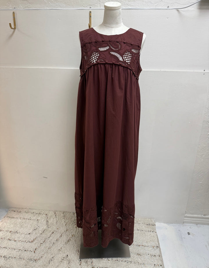 Deep Burgundy dress