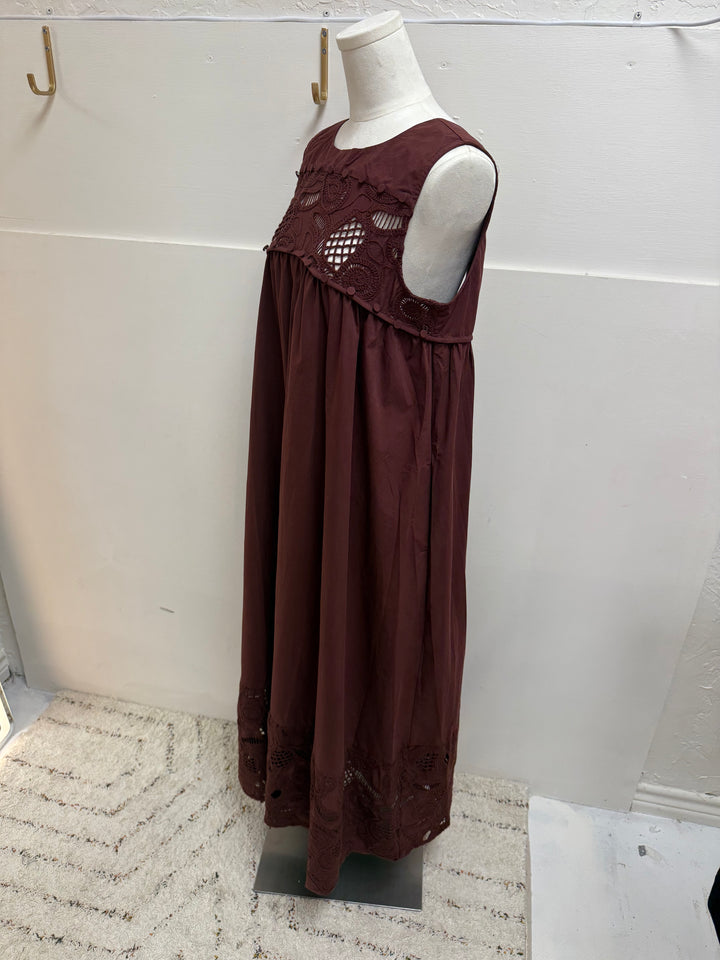 Deep Burgundy dress